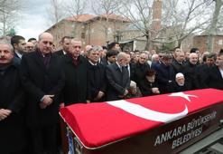 Eski bakanlardan Şevket Kazan için cenaze töreni düzenlendi