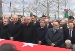 Eski Adalet Bakanı Şevket Kazan son yolculuğuna uğurlandı