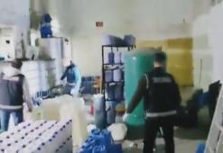 8 ton sahte temizlik malzemesi ele geçirildi