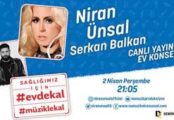 Niran Ünsal’ın çağrısı #EvdeKal #MüzikleKal için