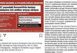 Sosyal medyadan plazma bağışçısı arayanlar dikkat