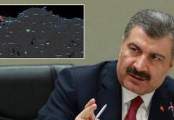 Corona virüs haritası Türkiye! İl il - ilçe ilçe corona virüs dağılımı! Ankara - İstanbul - İzmir...
