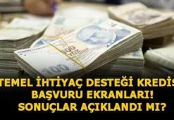 Temel ihtiyaç desteği kredi başvuru ekranı, sonuçlar ne zaman açıklanır? 10 bin TL HalkBank, VakıfBank, Ziraat Bankası destek kredi sorgulaması