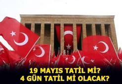19 Mayıs resmi tatil mi, kaç gün tatil? 19 Mayıs 4 gün tatil mi 2020?