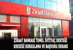 Ziraat Bankası 10 bin TL kredi başvurusu sorgulama! Ziraat Bankası temel ihtiyaç desteği kredi başvurusu nasıl yapılır?