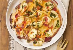 Fırında soslu midye makarna tarifi