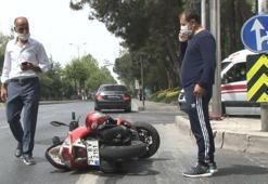 Ünlü çiğ köfteci lüks otomobiliyle kaza geçirdi