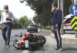 Ünlü çiğköfteci Ömer Aybak lüks otomobiliyle kaza geçirdi