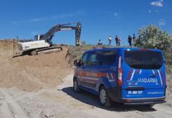 İnşaat kazısı sırasında insan kemiği bulundu