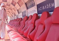 Yeni 4 Eylül Stadyumu dezenfekte edildi