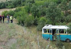 Çanakkale'de işçi minibüsü yoldan çıktı! Çok sayıda yaralı var
