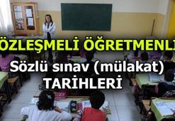 Sözleşmeli öğretmenlik sözlü sınav (mülakat) tarihleri ne zaman? 2020 Sözleşmeli öğretmenlik atamaları hangi tarihte yapılacak?