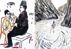‘Veba Geceleri’ için Pamuk’tan özel çizim