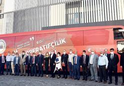 Kooperatif otobüsü yollarda