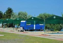 Samsun Karavan Parkı mavi ve yeşil için alternatif rota