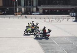 İstanbul'un motosiklet ambulansları ilk kez görüntülendi