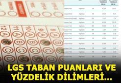 LGS taban puanları, yüzdelik dilimleri 2020! MEB LGS lise il il yüzdelik dilim ve taban puanları sayfası