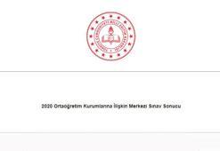 LGS sonuçları açıklandı! MEB LGS sonuçları sorgulama ekranı