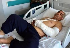 Pitbulların saldırısına uğradı! 'Bugün benim sonum, kesin beni öldürecekler'