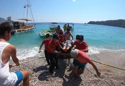 Muğla'da denize düşen yamaç paraşütü pilotu ağır yaralandı