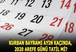 Kurban Bayramı ne zaman, ayın kaçında, hangi tarihte 2020? Bayram tatili kaç gün ve arefe günü tatil mi olacak?