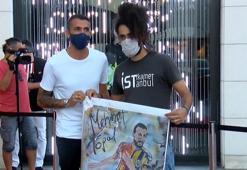 Rekor kıran Mehmet Topal'a Ersan Kay'dan yağlı boya tablosu jesti