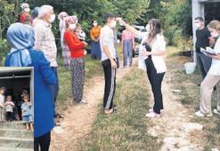 Fındık işçilerine korona taraması