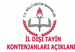 İl dışı tayin başvuru ekranı ve kontenjanları açıldı! 2020 MEB il dışı tayin ekranı için TIKLA!