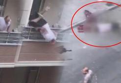 Akrabasıyla tartışırken dengesini kaybetti! Balkondan düştü