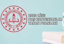 LGS lise boş kontenjanları ve taban puanları 2020 | e Okul lise boş kontenjanları nasıl sorgulanır?