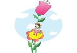 Parmak Kız Masalı Oku: Minik bir küçük kız varmış...