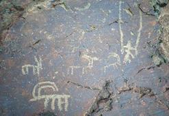 Cilo'da esrarengiz kaya resimleri