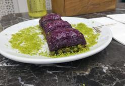 Mor baklavaya yoğun ilgi