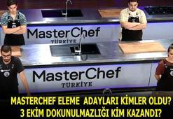 Masterchef 5.ve 6.eleme adayları belli oldu, potaya kimler girdi? 3 Ekim Masterchef'te dokunulmazlığı kim kazandı?