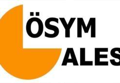 ALES başvuru yapma sayfası | ALES başvuru 2020 tarihi ne zaman?