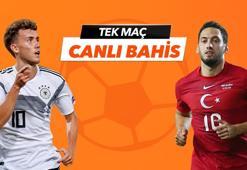 Almanya - Türkiye maçı Tek Maç ve Canlı Bahis seçenekleriyle Misli.com’da