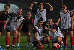 A Milli Kadın Futbol Takımı'nın Antalya kampı başladı