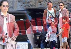 Özgü Namal çocuklarıyla görüntülendi