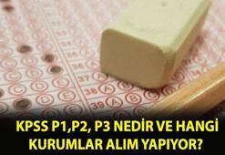 KPSS P1-P2- P3 puanı ile alım yapan kurumlar 2020!  KPSS P1,P2,P3 puan türü ile ilgili detaylar...