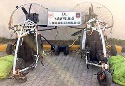 PKK’lı teröristlerin ‘paramotor’ oyunu