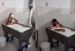 Süt fabrikasındaki kazanda banyo yaptı! Bakanlıktan açıklama geldi