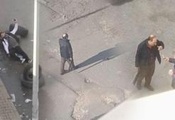 Pompalı tüfekle oğlunu vurup başında bekledi!