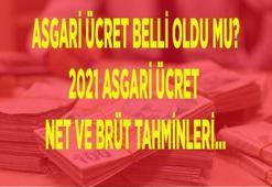 Asgari ücret belli oldu mu, ne zaman açıklanacak 2021? Asgari ücret net ve brüt tahminleri ve son dakika gelişmeleri...