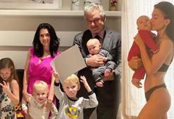 Hilaria Baldwin fit görüntüsüyle dikkat çekti