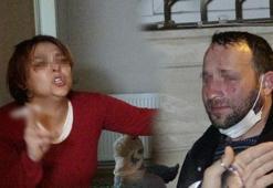 Karısı oklava ile dövüp sokağa attı!