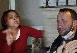 Karısı oklava ile dövüp sokağa attı!