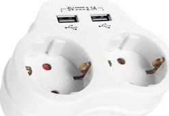 Şarjı bitene USB’li priz çözümü