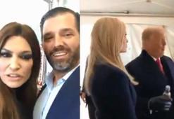 Rezalet! Ülke birbirine girerken Trump ailesi...