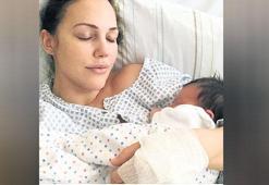 İkinci defa  anne oldu