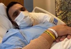 Okan Karacan hastaneden video paylaştı
